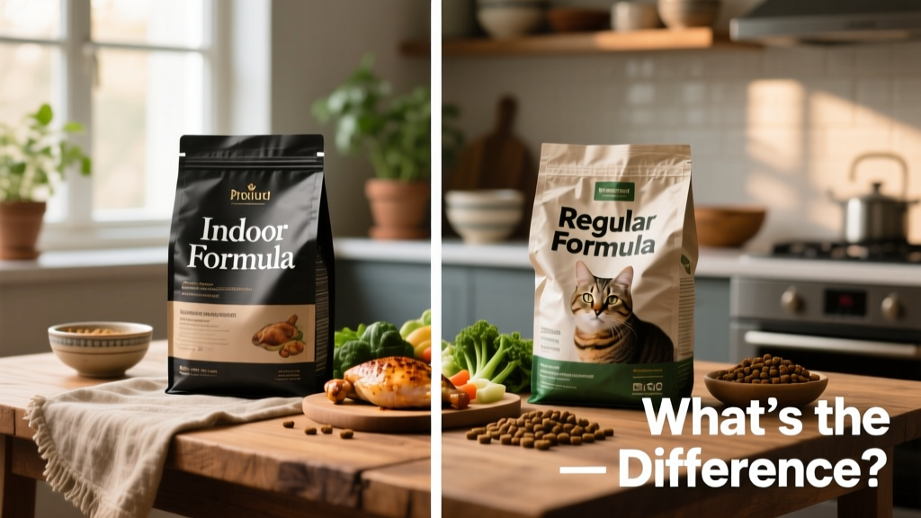What’s The Difference Between Indoor Cat Food And Regular Cat Food?