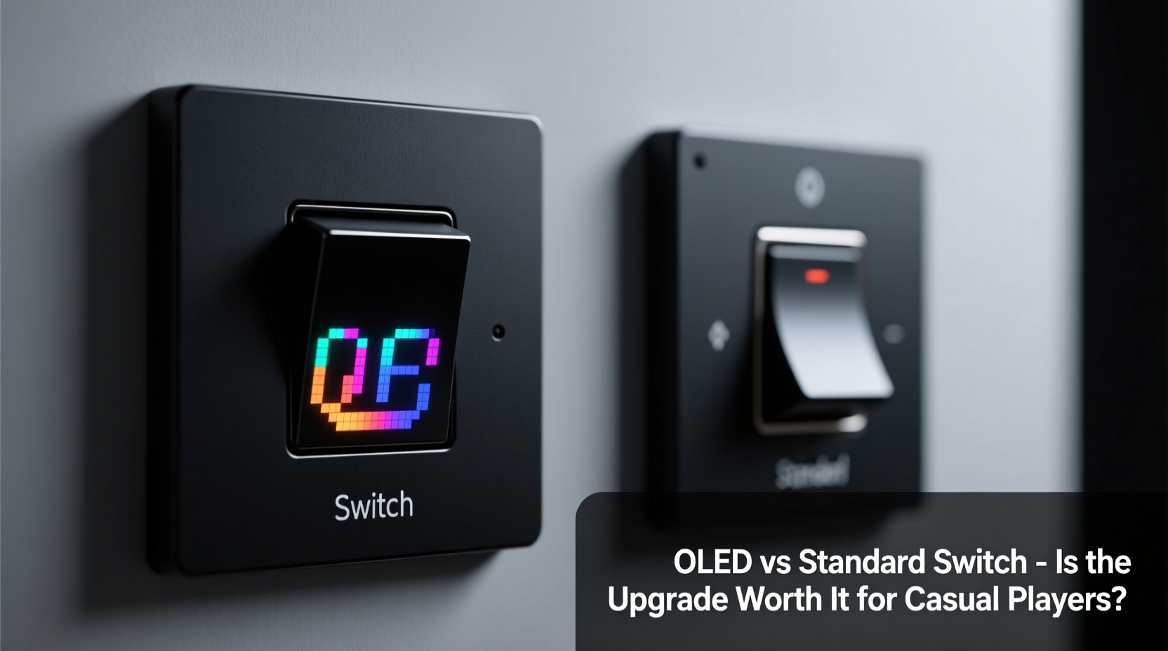 oled switch vs standard switch is the screen upgrade really noticeable for casual players