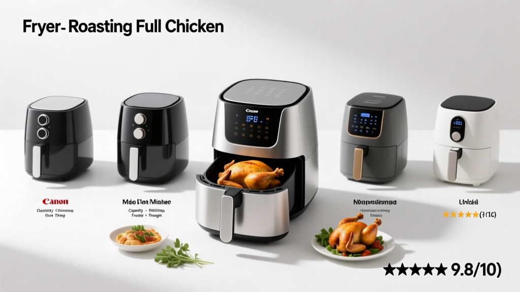 Best Air Fryer for a Full Chicken (2024 Tested & Rated)