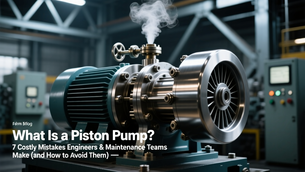 Piston Pump Guide: 7 Costly Mistakes to Avoid