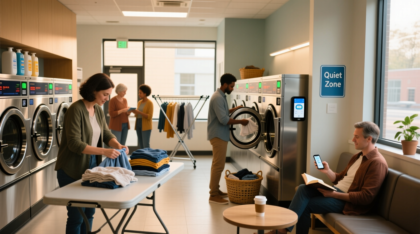 tips for easier laundromat trips