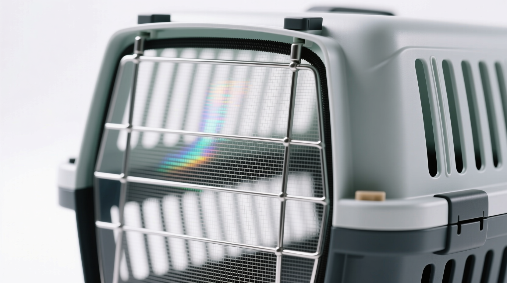 how to clean pet carrier mesh without rust or damage