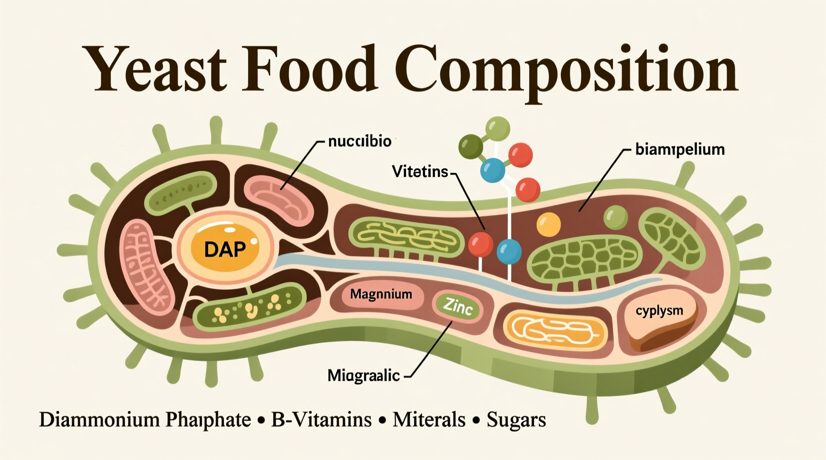 what is yeast food made of