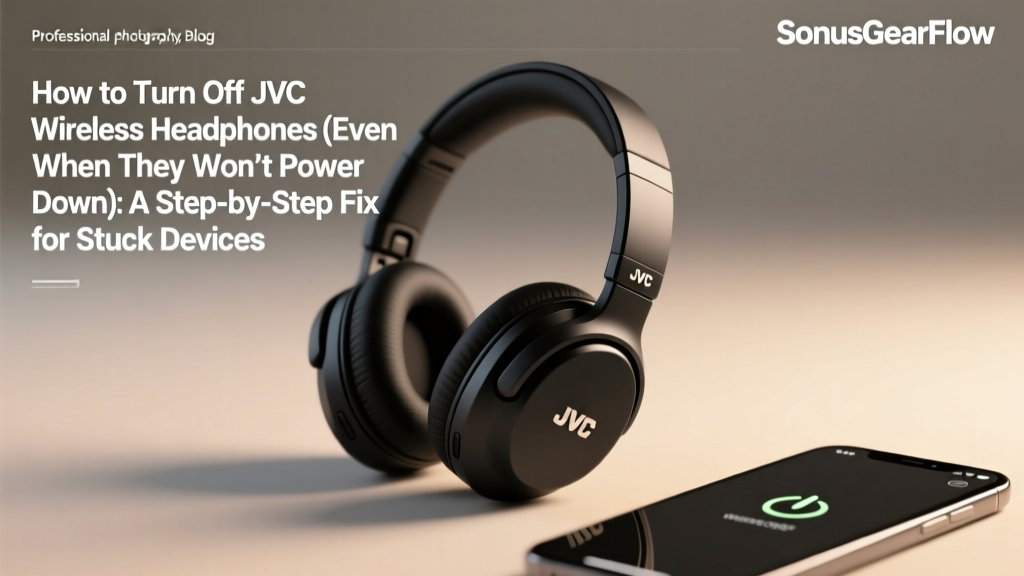 JVC Wireless Headphones Won’t Turn Off? Fix It (2026)