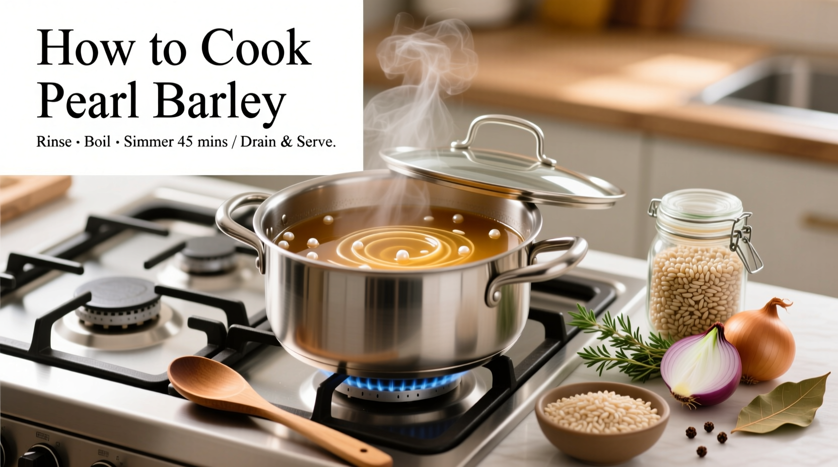 how to cook pearl barley