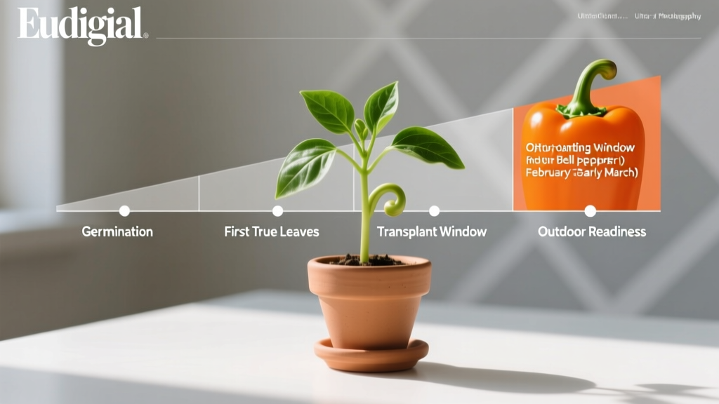 When to Plant Bell Peppers Indoors (2026)