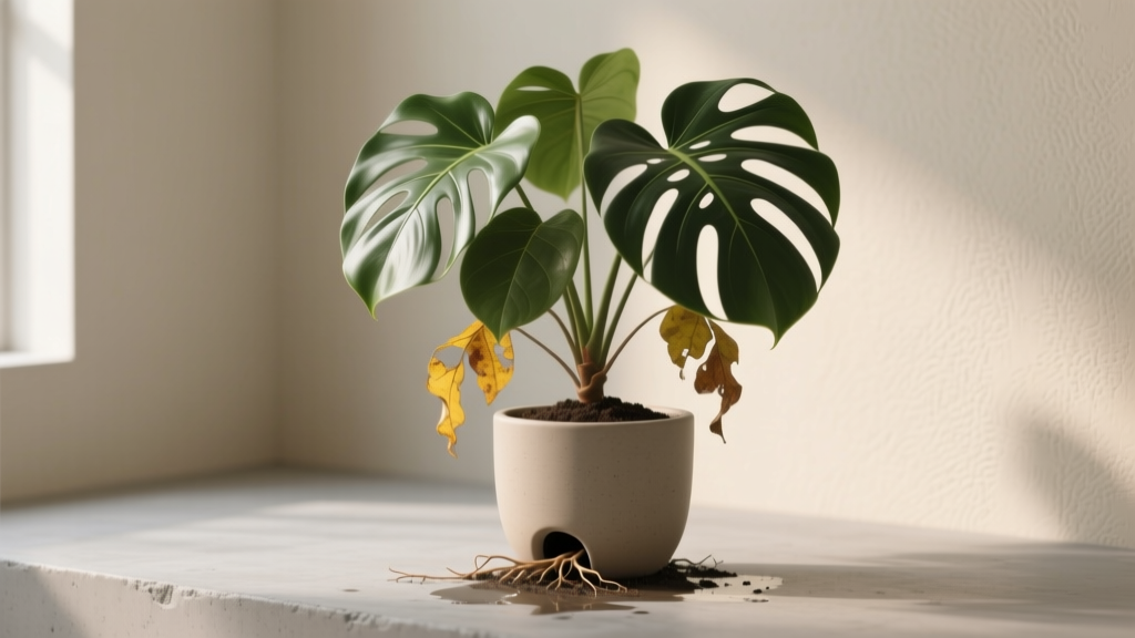 How to Pot a Large Indoor Plant Dropping Leaves