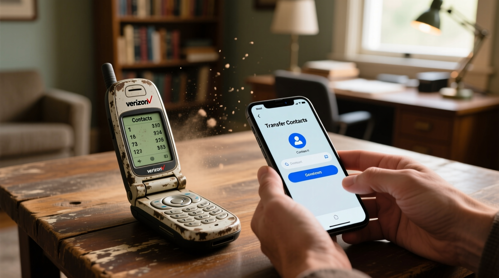 How to Transfer Contacts from Your Old Verizon Dumbphone