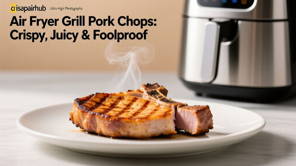 Air Fryer Grill Pork Chops: Crispy, Juicy & Easy