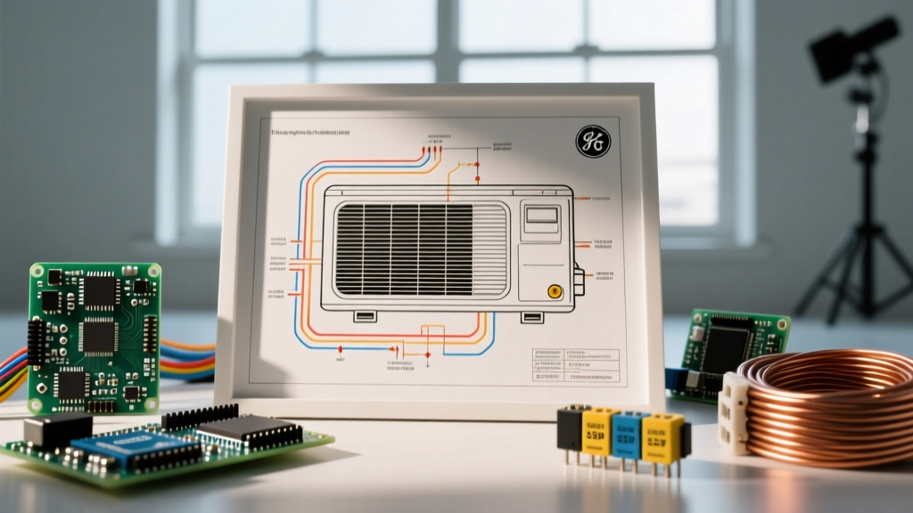 Troubleshooting With a Wiring Diagram for GE Air Conditioner