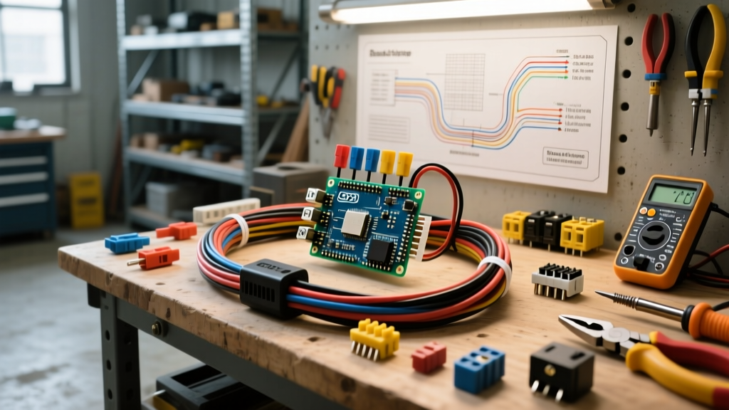 7 Pin Electric Trailer Brake Wiring with Breakaway: Material Guide