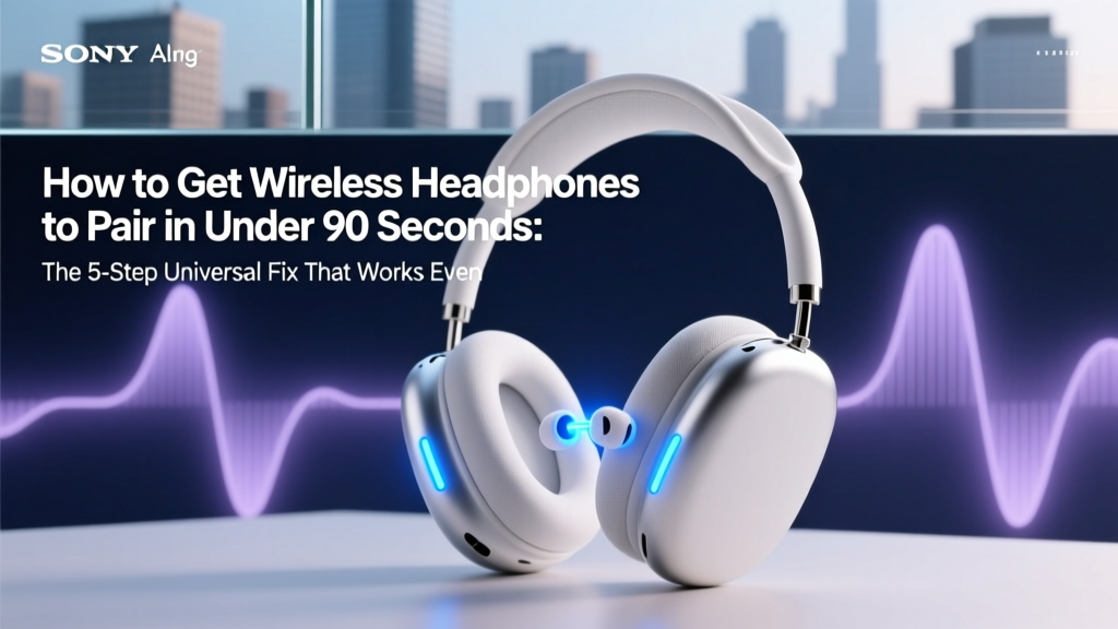 Wireless Headphones Pairing Fix: Signal & Firmware Guide