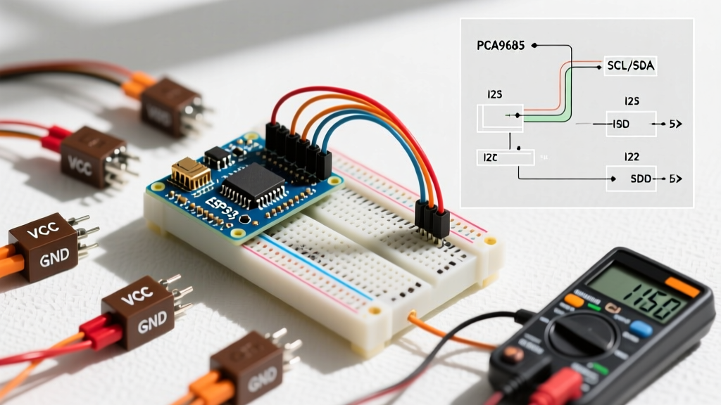 Arduino Servo Controller Guide: PCA9685 Wiring & Code