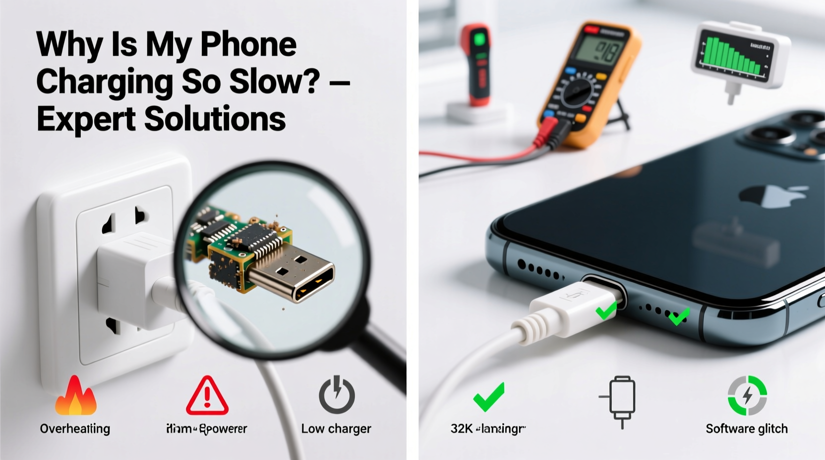 why is my phone charging so slowly and what can i do about it