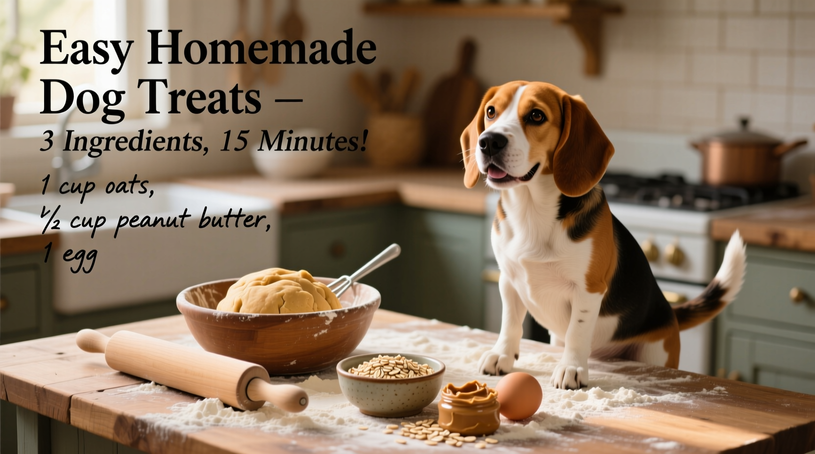 how to make homemade dog treats