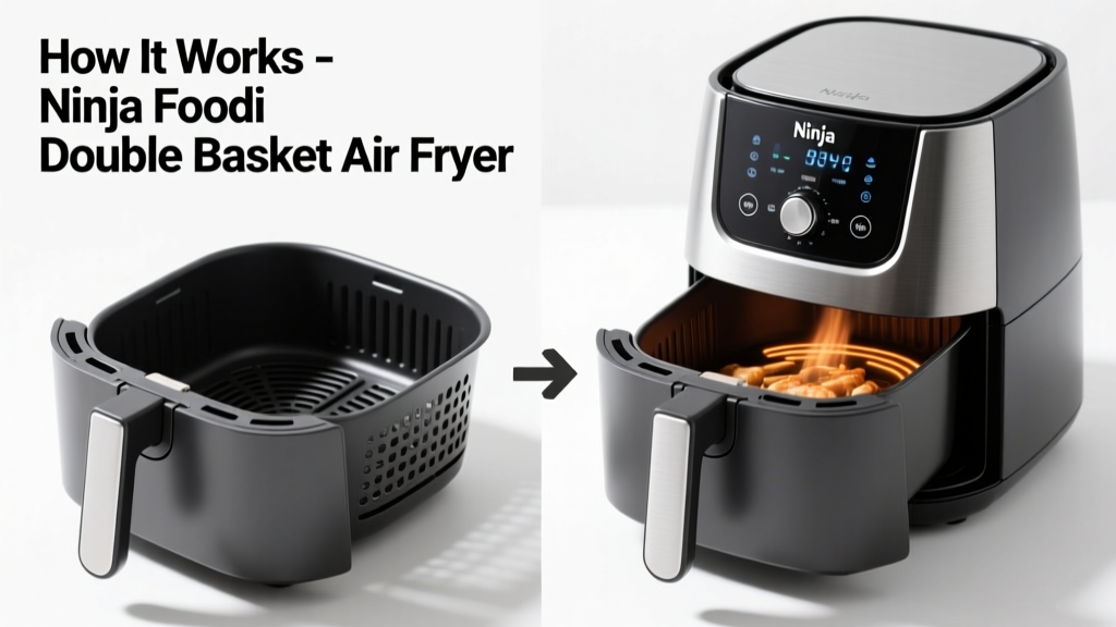 Ninja Foodi Double Basket Air Fryer: How It Works
