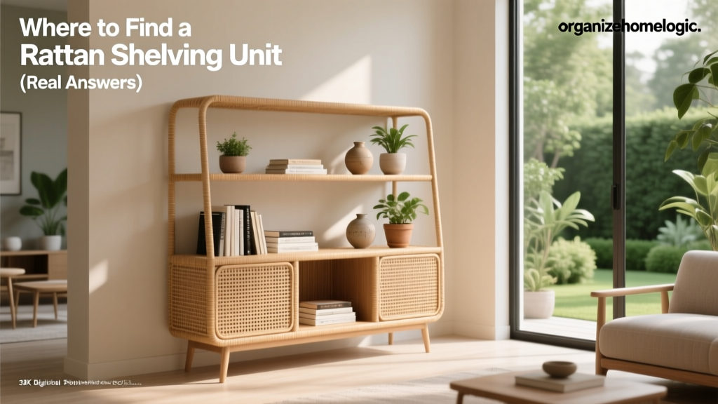 Where to Find a Rattan Shelving Unit (Real Answers)