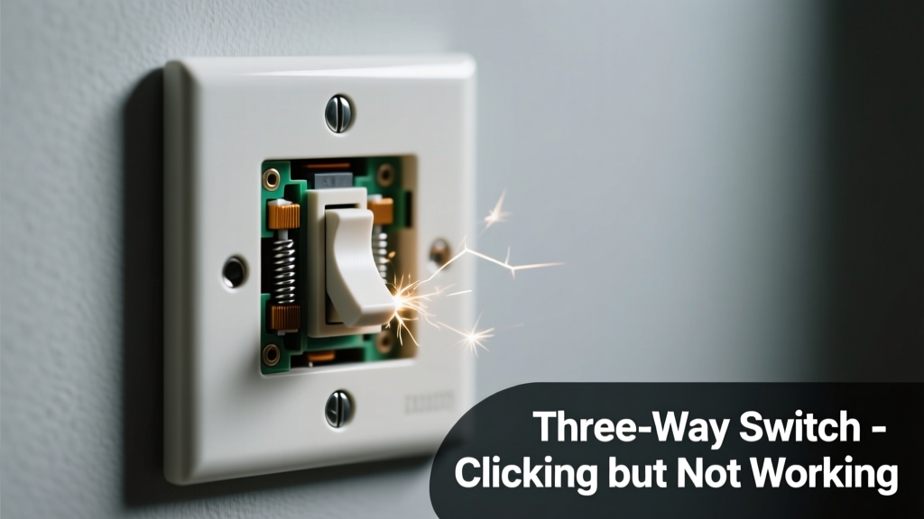 Three-Way Switch Clicking but Not Working: Quick Diagnosis
