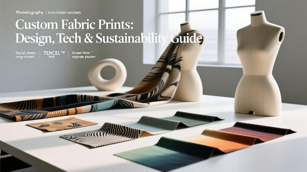 Custom Fabric Prints: Design, Tech & Sustainability Guide