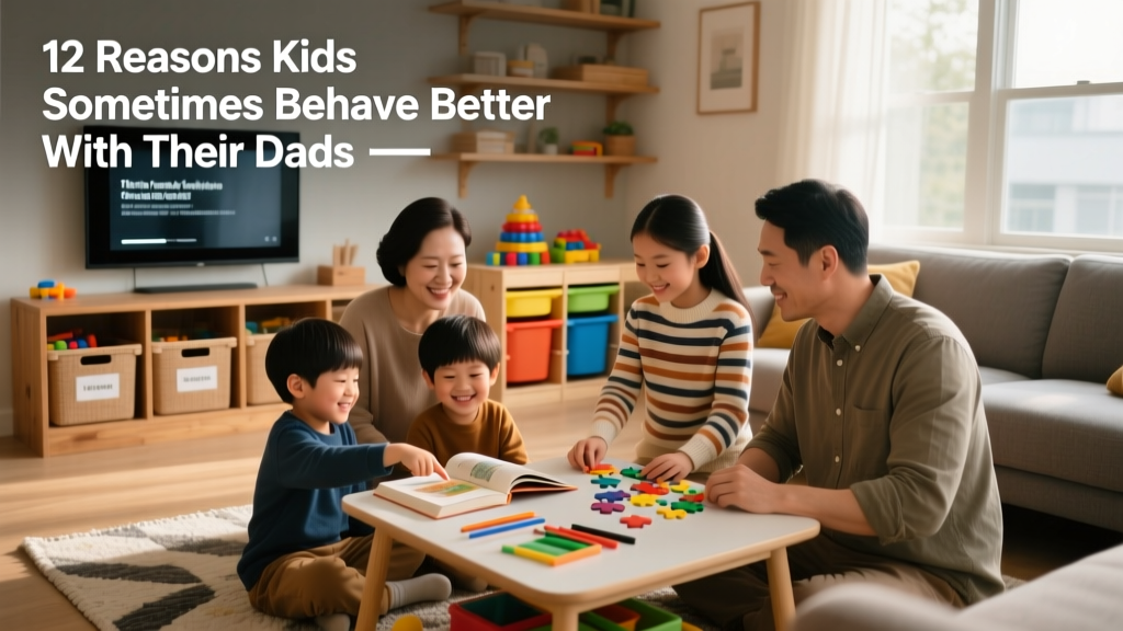 12 Reasons Kids Sometimes Behave Better With Their Dads: What the Research and Real Families Reveal