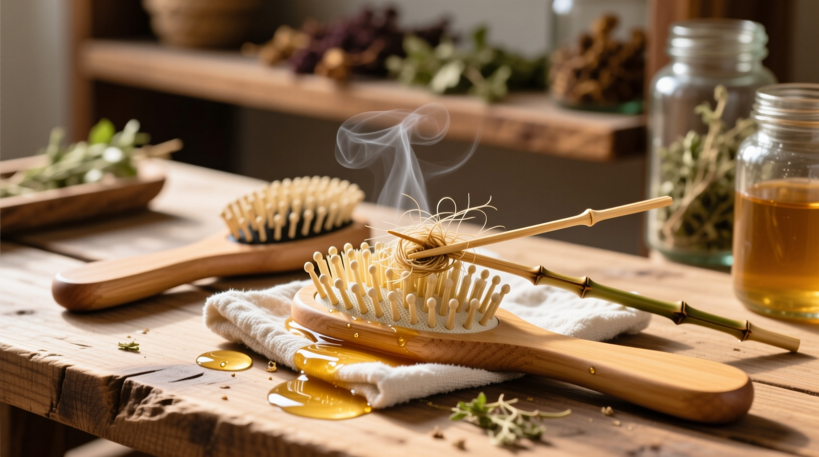 eco friendly hairbrush cleaning tips