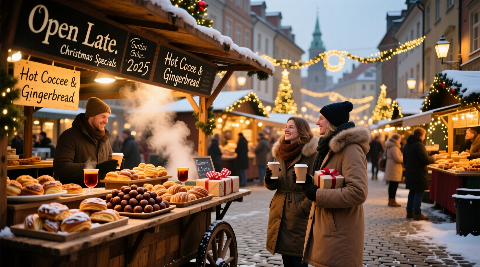 whats open on christmas eve food