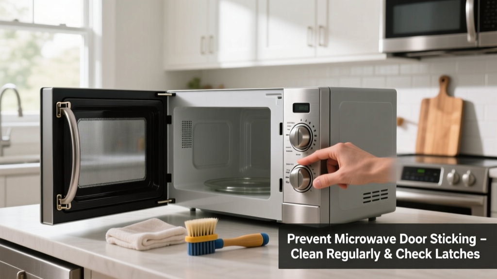 How to Prevent Microwave Door Won’t Open Issues