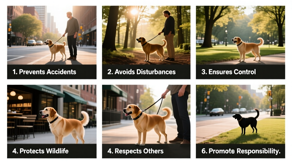 6 Reasons to Leash Your Dog With Safety Considerations