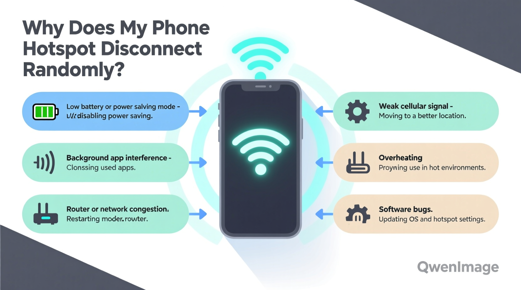why does my phone hotspot disconnect randomly troubleshooting tips