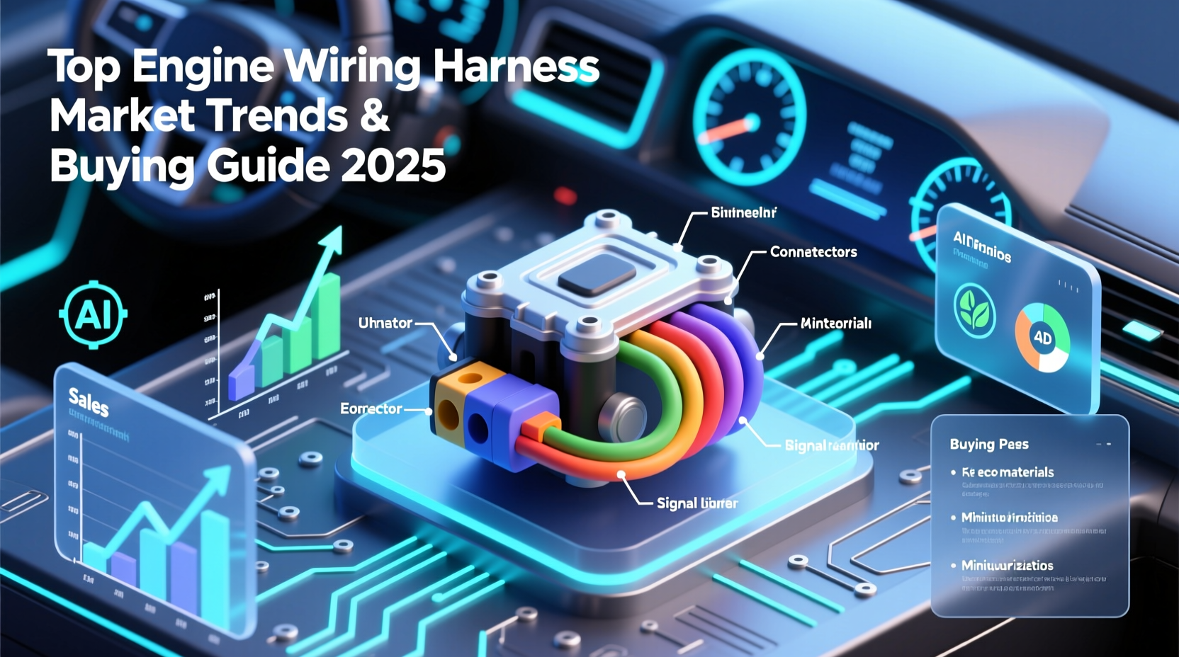 best selling engine wiring harness