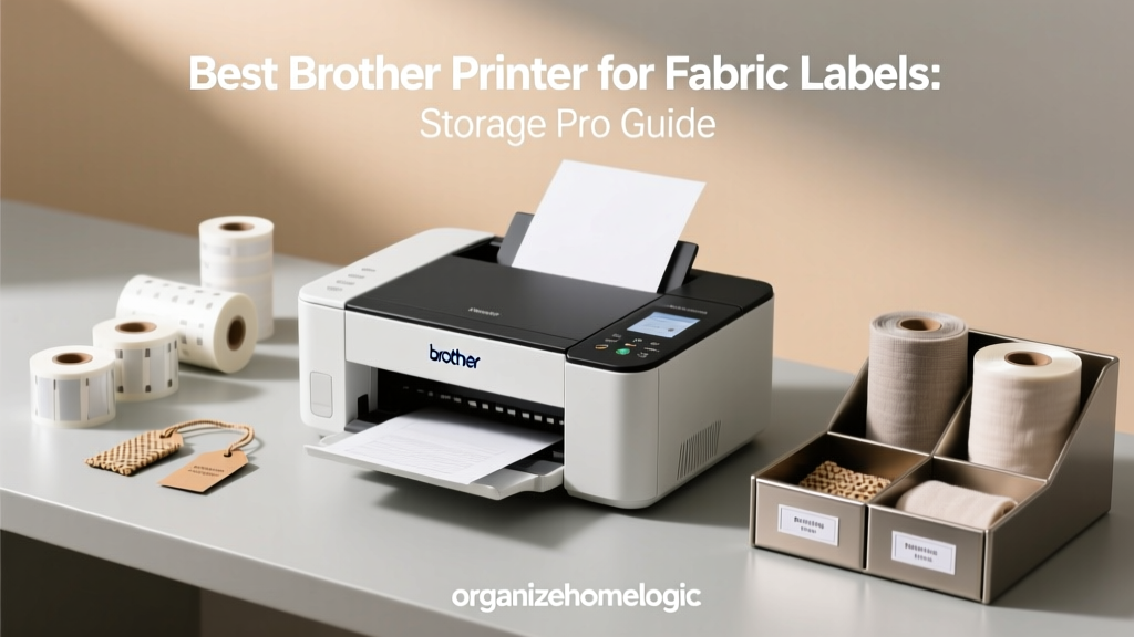 Best Brother Printer for Fabric Labels: Storage Pro Guide