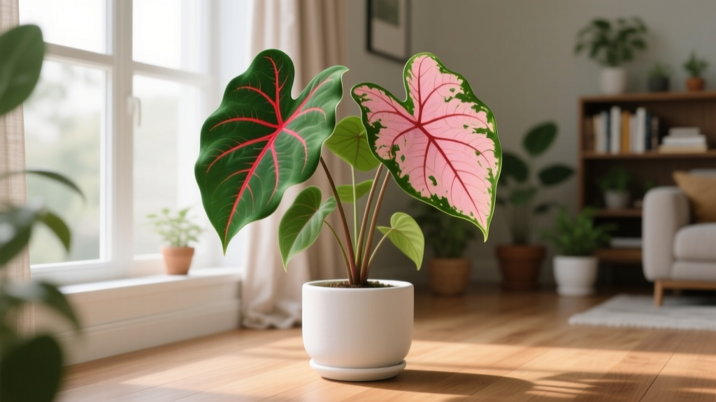 Fast-Growing Caladium Indoor Plants: 5 Science-Backed Tips