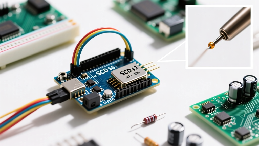 Air Quality Sensor Arduino Guide: SCD41 Wiring and Code