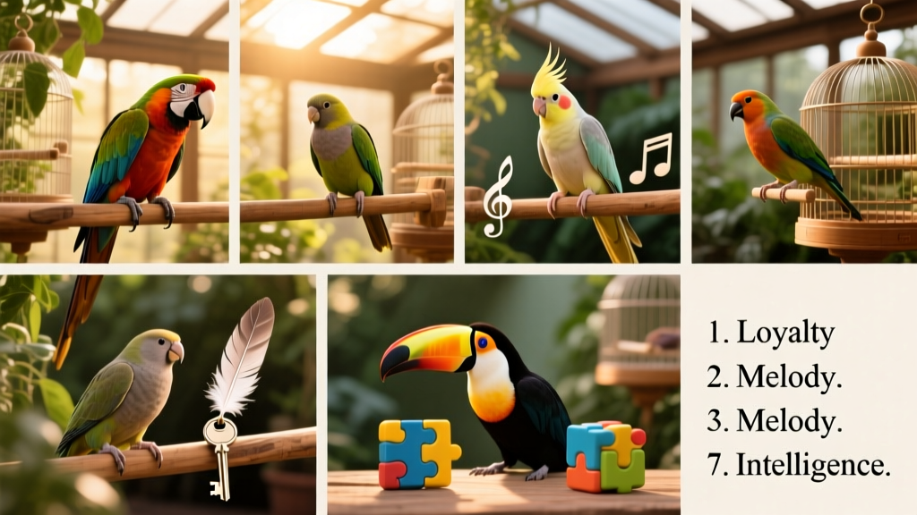 7 reasons to have birds as pets