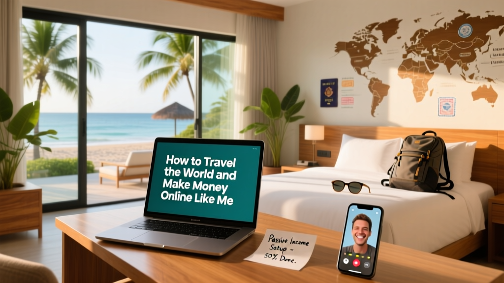 How To Travel The World And Make Money Online Like Me