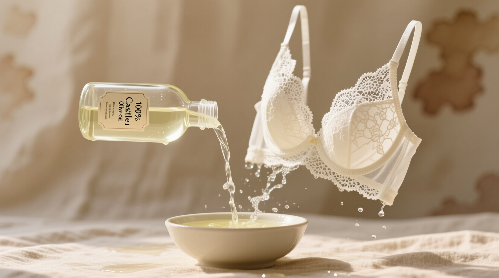 is castile soap safe for delicate lingerie