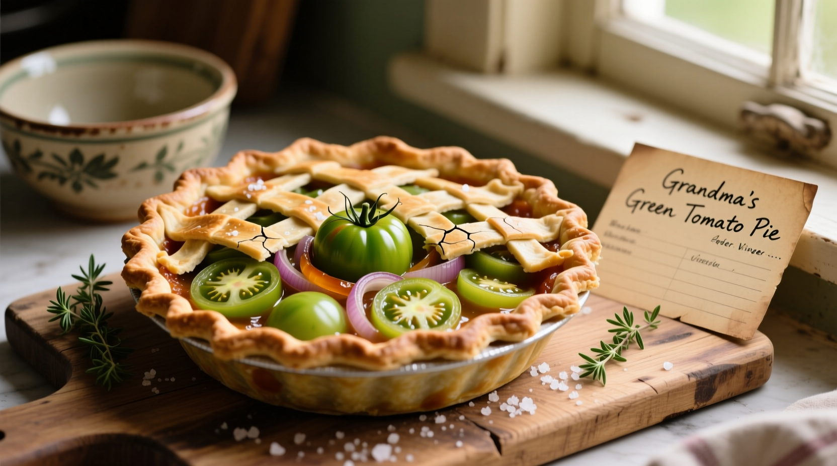 Perfect Green Tomato Pie Recipe: Transform Garden Surplus