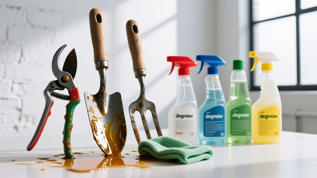 Tested: How to Get Cooking Spray Out of Garden Tools Fast