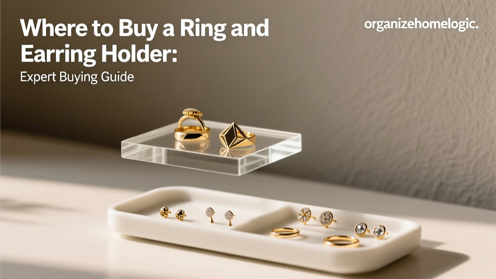 Where to Buy a Ring and Earring Holder: Expert Buying Guide
