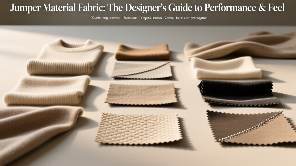 Jumper Material Fabric: The Designer’s Guide to Performance & Feel