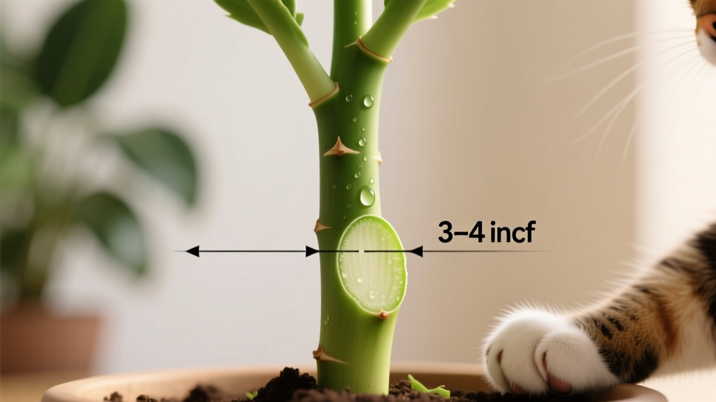 Pet-Friendly Plant Propagation: Exact Node & Timing (2026)
