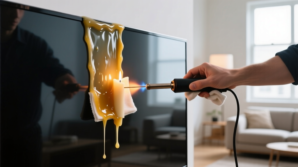 Tested: How to Get Candle Wax Out of TV Screen Fast