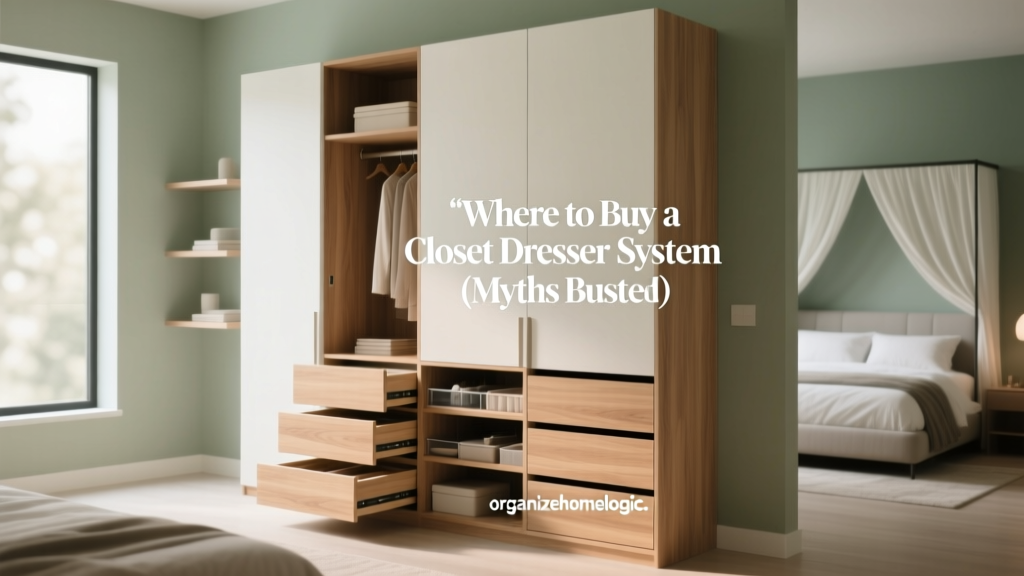 Where to Buy a Closet Dresser System (Myths Busted)
