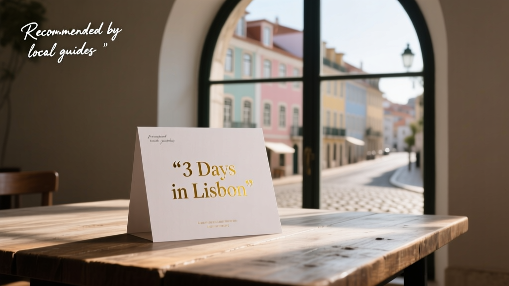 3 Days in Lisbon Itinerary: A Realistic, Budget-Friendly Plan for Backpackers