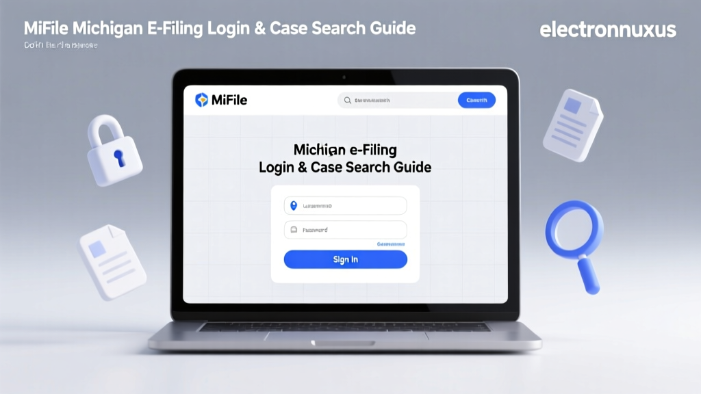 MiFile Michigan E-Filing Login & Case Search Guide