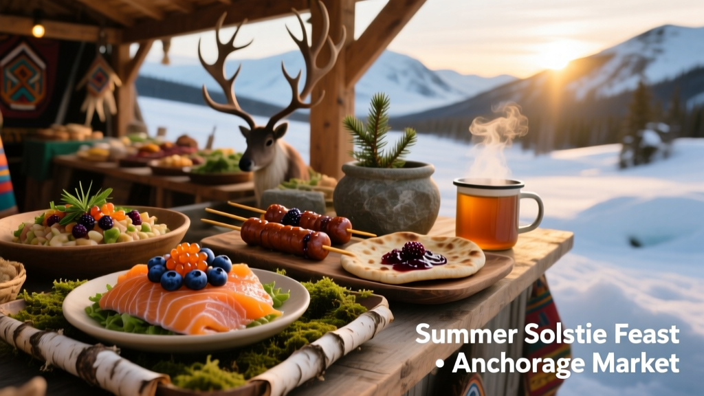 Summer Solstice Skiing in Alaska: Midnight Sun Descents on Glaciers and Volcanic Slopes