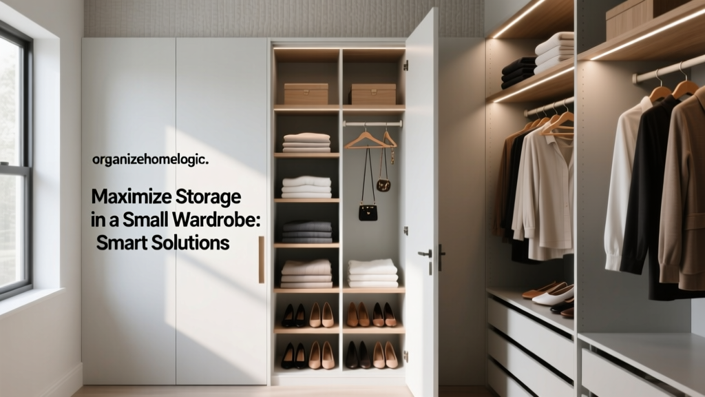 Maximize Storage in a Small Wardrobe: Smart Solutions