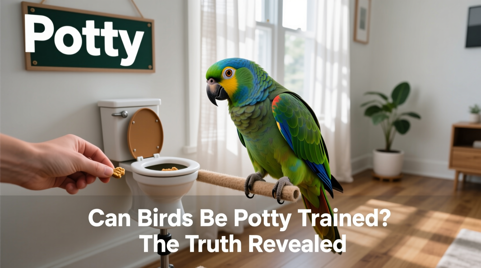 can birds be potty trained