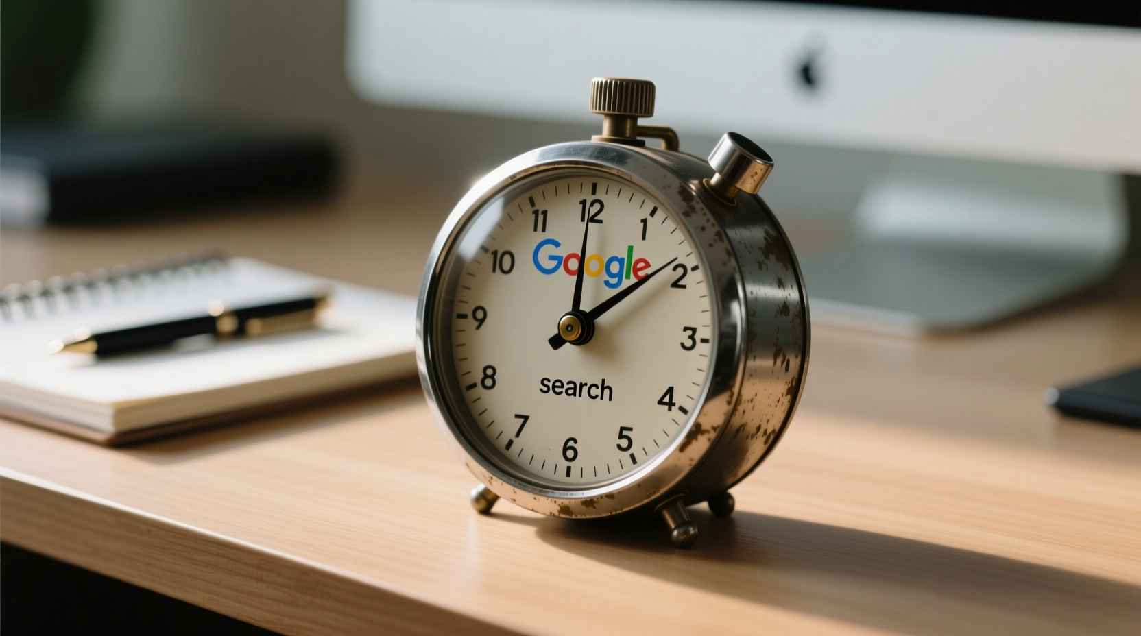 use google as timer with a simple search command