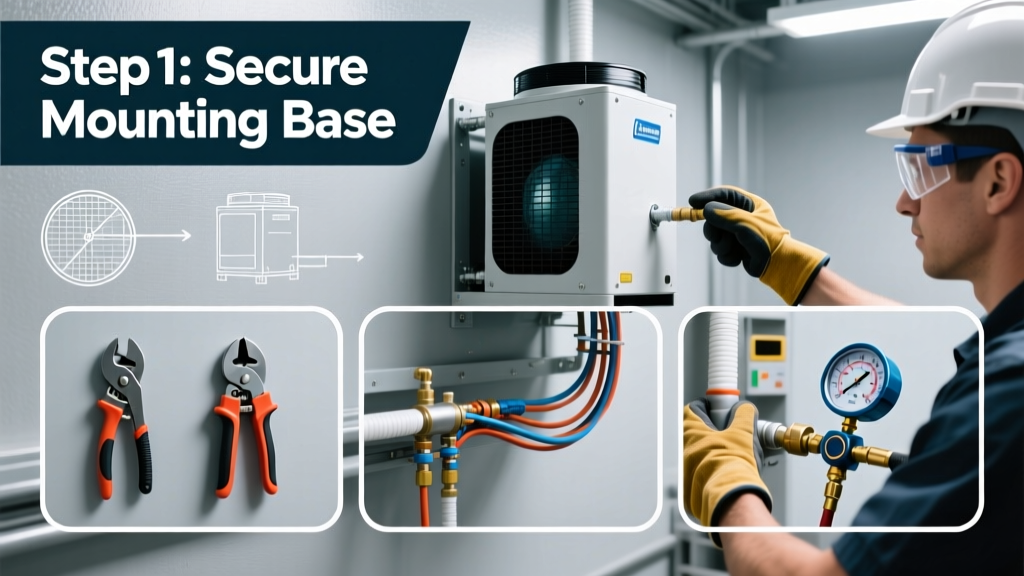 How to Install a Commercial Chiller System Safely